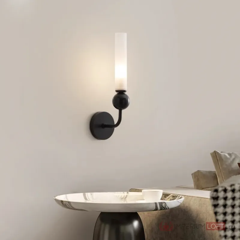 Настенный светильник CYLINDER WALL H36 Brass от ImperiumLoft