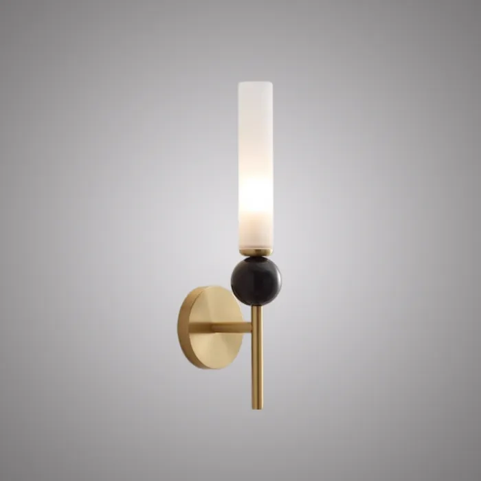 Настенный светильник CYLINDER WALL H38.5 Brass от ImperiumLoft