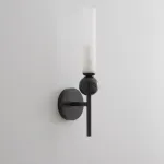 Настенный светильник CYLINDER WALL H38.5 Black от ImperiumLoft