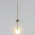 Настенный светильник LINES Ball 72 Black от ImperiumLoft