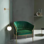 Настенный светильник LINES Ball 72 Black от ImperiumLoft