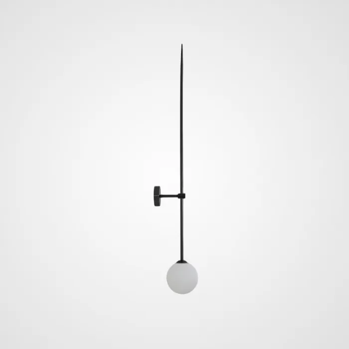Настенный светильник LINES Ball 72 Black от ImperiumLoft