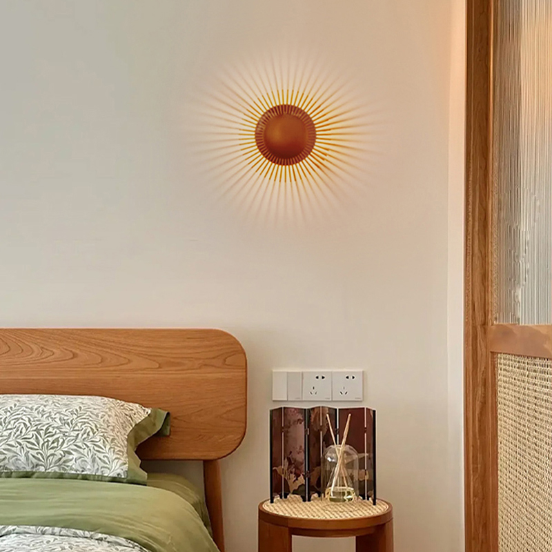 Настенный светодиодный cветильник в виде цилиндра с радиально расположенными пластинами SMED GOLD 4000 от ImperiumLoft Настенный светодиодный cветильник в виде цилиндра с радиально расположенными пластинами SMED GOLD 4000 от ImperiumLoft