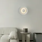 Настенный cветильник в виде гофрированного диска с LED подсветкой MEKHI A