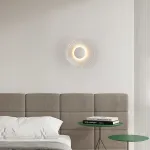 Настенный cветильник в виде гофрированного диска с LED подсветкой MEKHI A