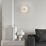 Настенный cветильник в виде гофрированного диска с LED подсветкой MEKHI A