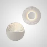 Настенный cветильник в виде гофрированного диска с LED подсветкой MEKHI B