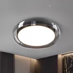  Потолочный светильник со стеклянным ободом SCOTT C BLACK A от ImperiumLoft