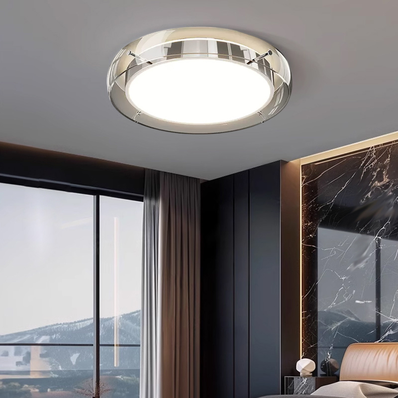 Потолочный светильник со стеклянным ободом SCOTT C GOLD B Потолочный светильник со стеклянным ободом SCOTT C GOLD B