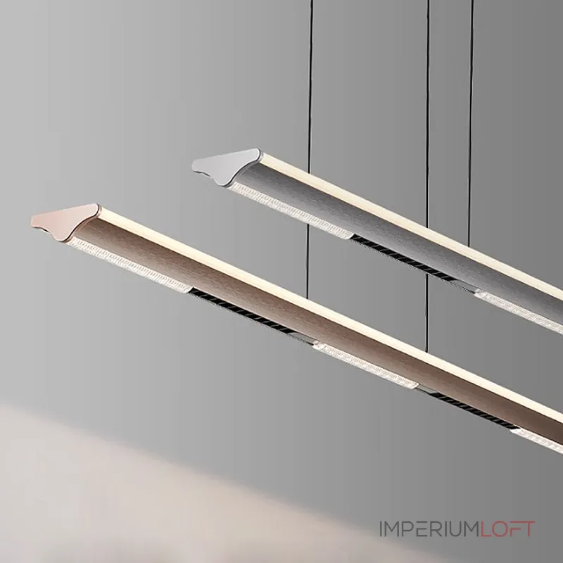 Реечный LED светильник оригинальной формы с комбинацией направленного и рассеянного света DOSSE A COFFEE