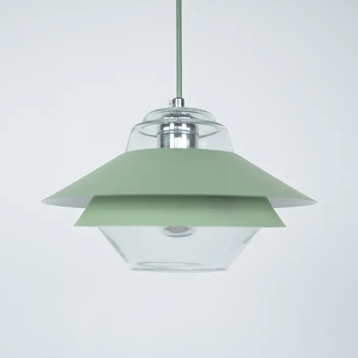 Подвесной светильник UFO Light Green от ImperiumLoft