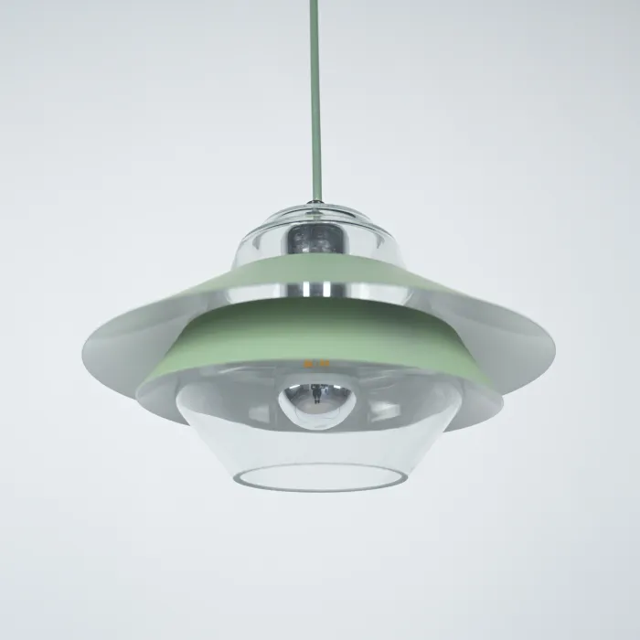 Подвесной светильник UFO Light Green от ImperiumLoft