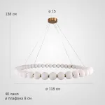 Кольцевая люстра CARA RING D118