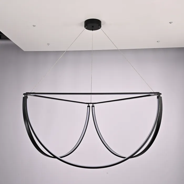 Подвесной светильник SOLANA LIGHT 3 Black от ImperiumLoft
