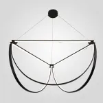 Подвесной светильник SOLANA LIGHT 3 Black от ImperiumLoft