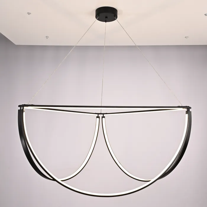 Подвесной светильник SOLANA LIGHT 3 Black от ImperiumLoft