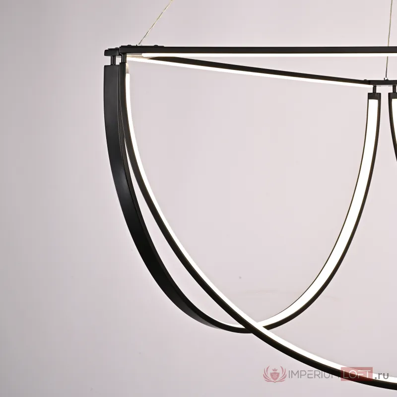 Подвесной светильник SOLANA LIGHT 3 Black от ImperiumLoft