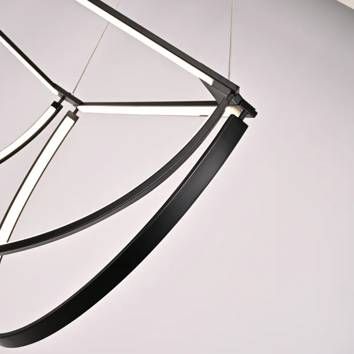 Подвесной светильник SOLANA LIGHT 3 Black от ImperiumLoft