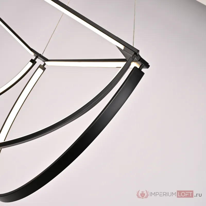 Подвесной светильник SOLANA LIGHT 3 Black от ImperiumLoft