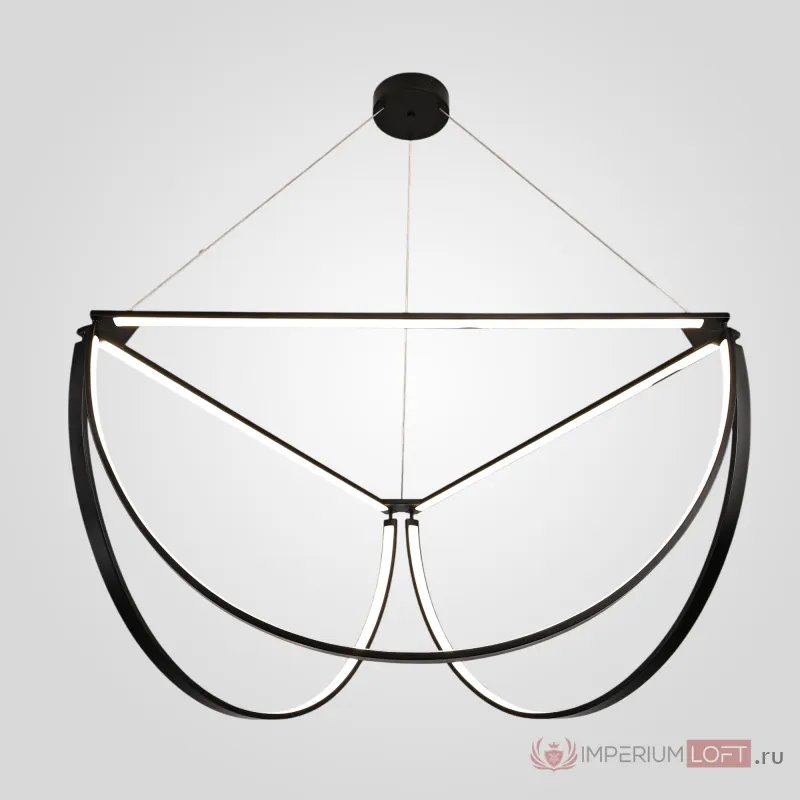 Подвесной светильник SOLANA LIGHT 3 Black от ImperiumLoft