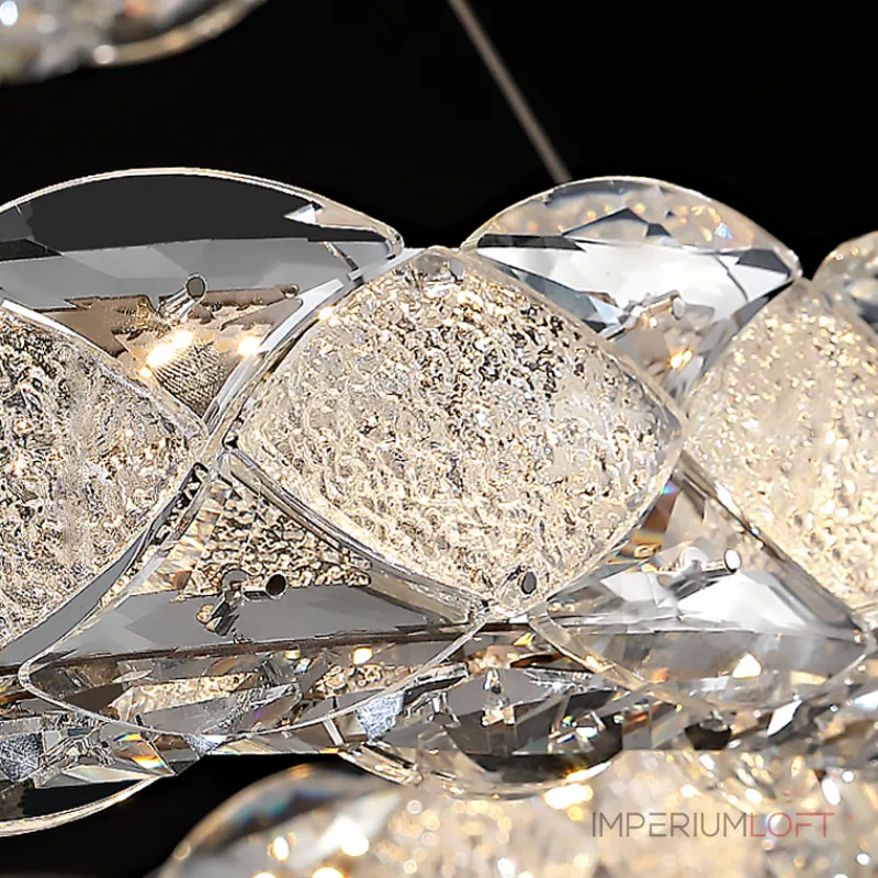 Светодиодный удлиненный овальный светильник с рассеивателями из хрусталя ERHARD LONG от ImperiumLoft Светодиодный удлиненный овальный светильник с рассеивателями из хрусталя ERHARD LONG от ImperiumLoft