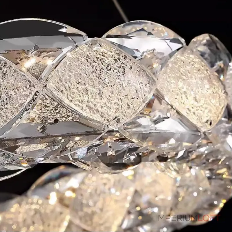 Светодиодный удлиненный овальный светильник с рассеивателями из хрусталя ERHARD LONG от ImperiumLoft Светодиодный удлиненный овальный светильник с рассеивателями из хрусталя ERHARD LONG от ImperiumLoft