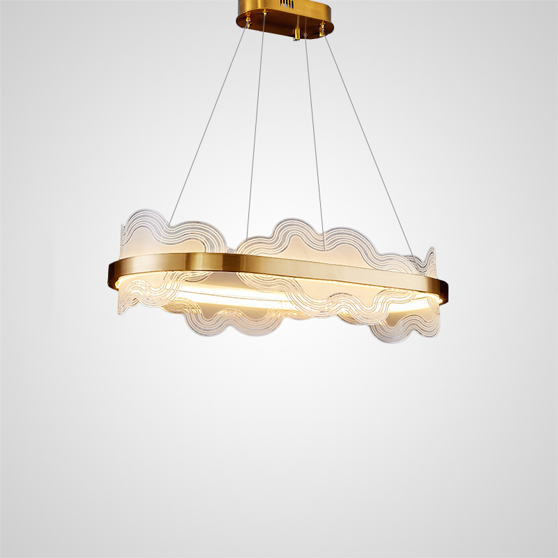 Светодиодный реечный светильник с полупрозрачными рассеивателями в виде волнообразных пластин FERENCE LONG S от ImperiumLoft Светодиодный реечный светильник с полупрозрачными рассеивателями в виде волнообразных пластин FERENCE LONG S от ImperiumLoft