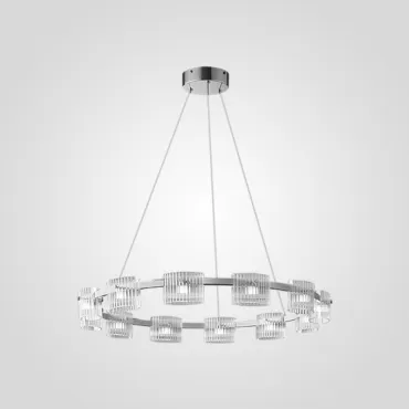 Кольцевая люстра NICOLETTA CHROME D80