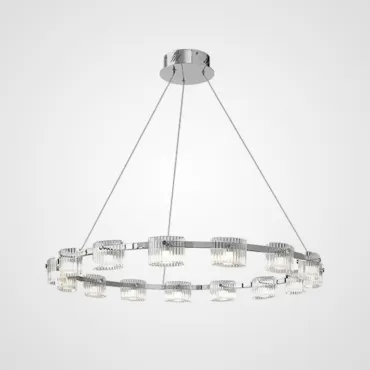 Кольцевая люстра NICOLETTA CHROME D100
