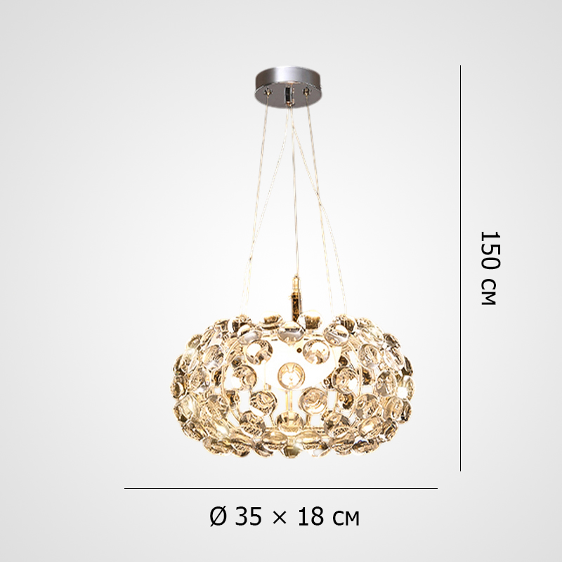 Подвесная люстра BERIEL D35 Подвесная люстра BERIEL D35