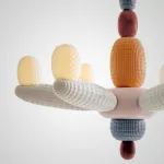 Подвесная люстра ALISA BLUE Подвесная люстра ALISA BLUE