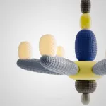 Подвесная люстра ALISA BLUE Подвесная люстра ALISA BLUE