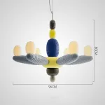 Подвесная люстра ALISA BLUE Подвесная люстра ALISA BLUE