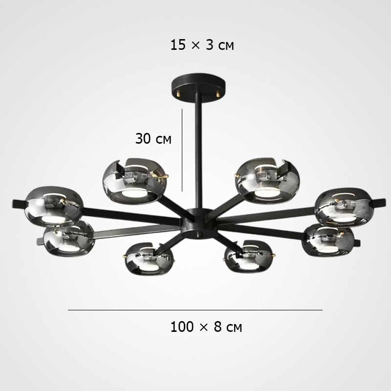 Люстра на штанге DILAN D100 Люстра на штанге DILAN D100