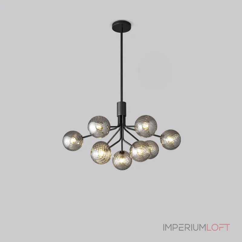 Люстра на штанге DANNA LUX Black L9 Люстра на штанге DANNA LUX Black L9