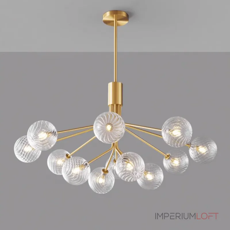 Люстра на штанге DANNA LUX Brass L12 Люстра на штанге DANNA LUX Brass L12
