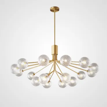 Люстра DANNA LUX Brass L18