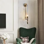 Настенный светильник в стиле постмодерн TOULON Brass L71 от ImperiumLoft