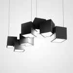 Подвесной светодиодный светильник CUBES R BLACK
