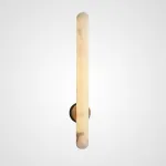 Бра удлиненной формы из натурального алебастра KEFAS Brass H60