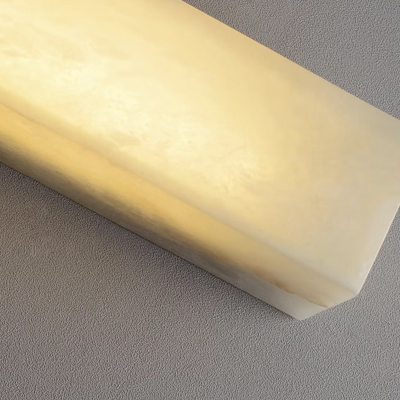 Настенный светильник прямоугольной формы из мрамора GREG WALL H100 Настенный светильник прямоугольной формы из мрамора GREG WALL H100