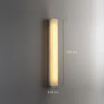 Настенный светильник прямоугольной формы из мрамора GREG WALL H100