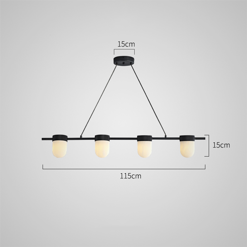 Подвесной светильник TORVILL LONG Black L4 Подвесной светильник TORVILL LONG Black L4