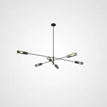 Подвесная люстра RADIANT Black L6