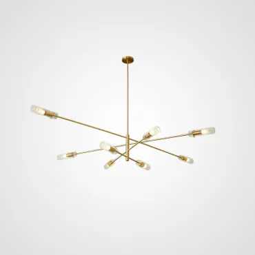 Подвесная люстра RADIANT Brass L8