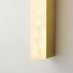 Настенный светильник прямоугольной формы из мрамора Marble LUX WALL H80