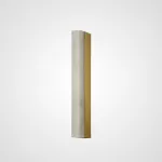 Настенный светильник прямоугольной формы из мрамора Marble LUX WALL H80