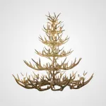 Подвесная люстра Roffi Wood D150