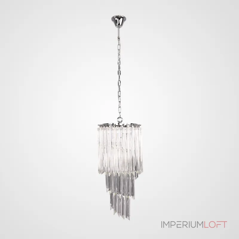 Подвесная люстра Odeon Chandelier Glass Clear