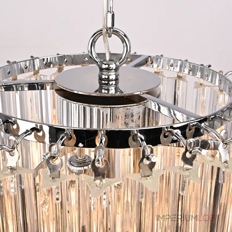 Подвесная люстра Odeon Chandelier Glass Clear
